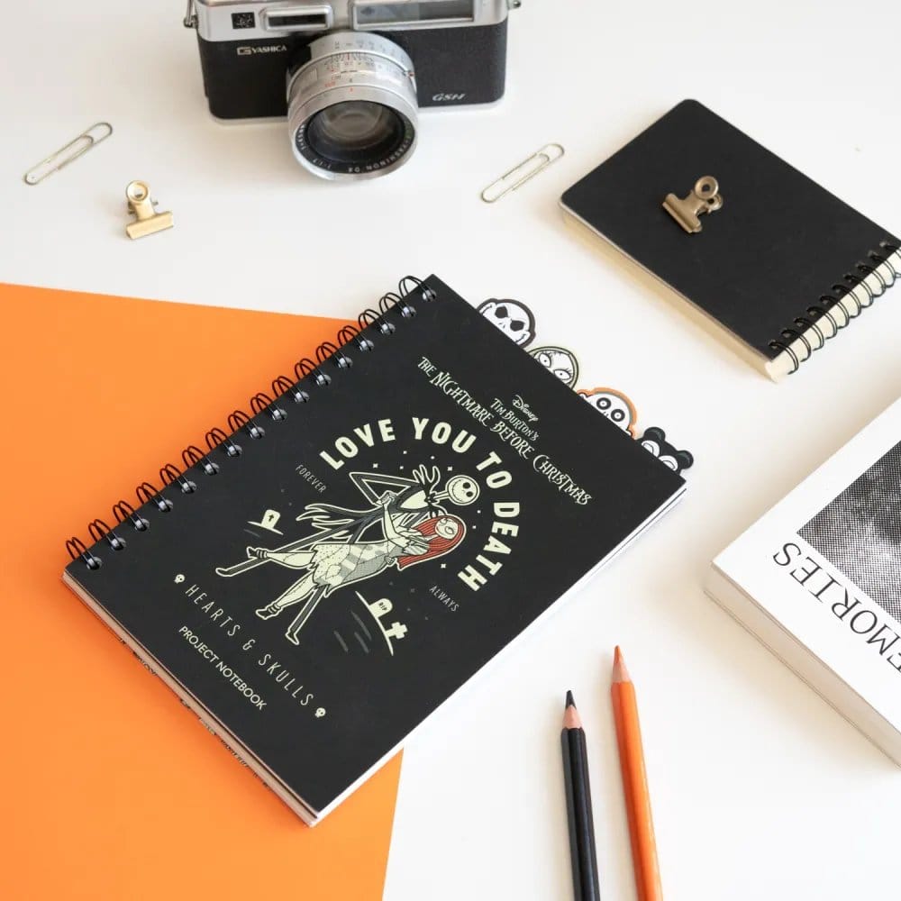The Nightmare Before Christmas Project Notebook A5