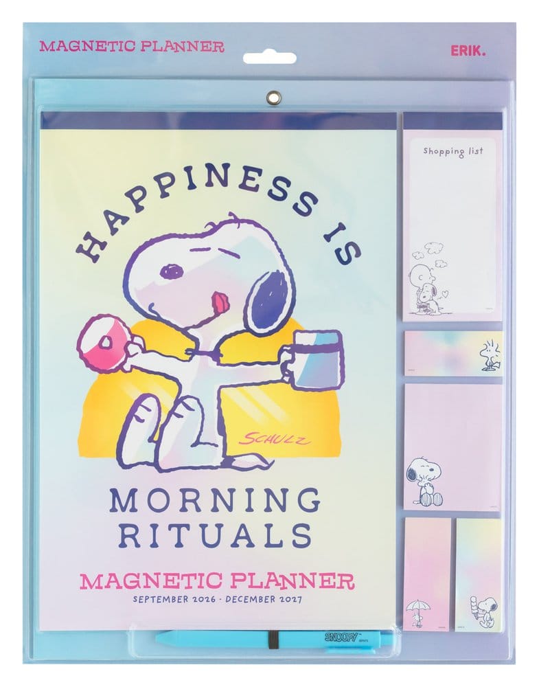 Snoopy Magnetic Planner 2026/27 30 x 35 cm