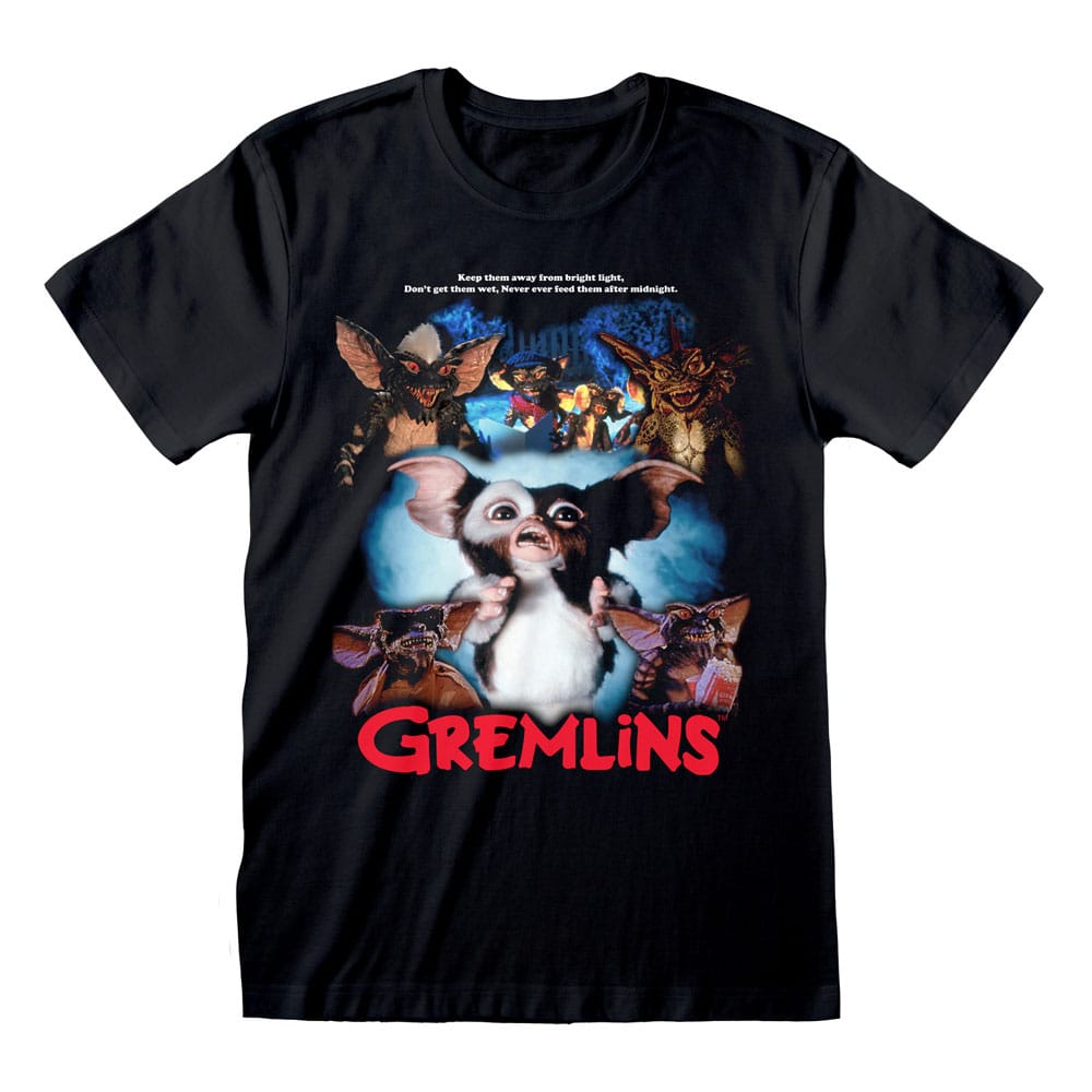 Gremlins T-Shirt Retro Poster Style  Size M