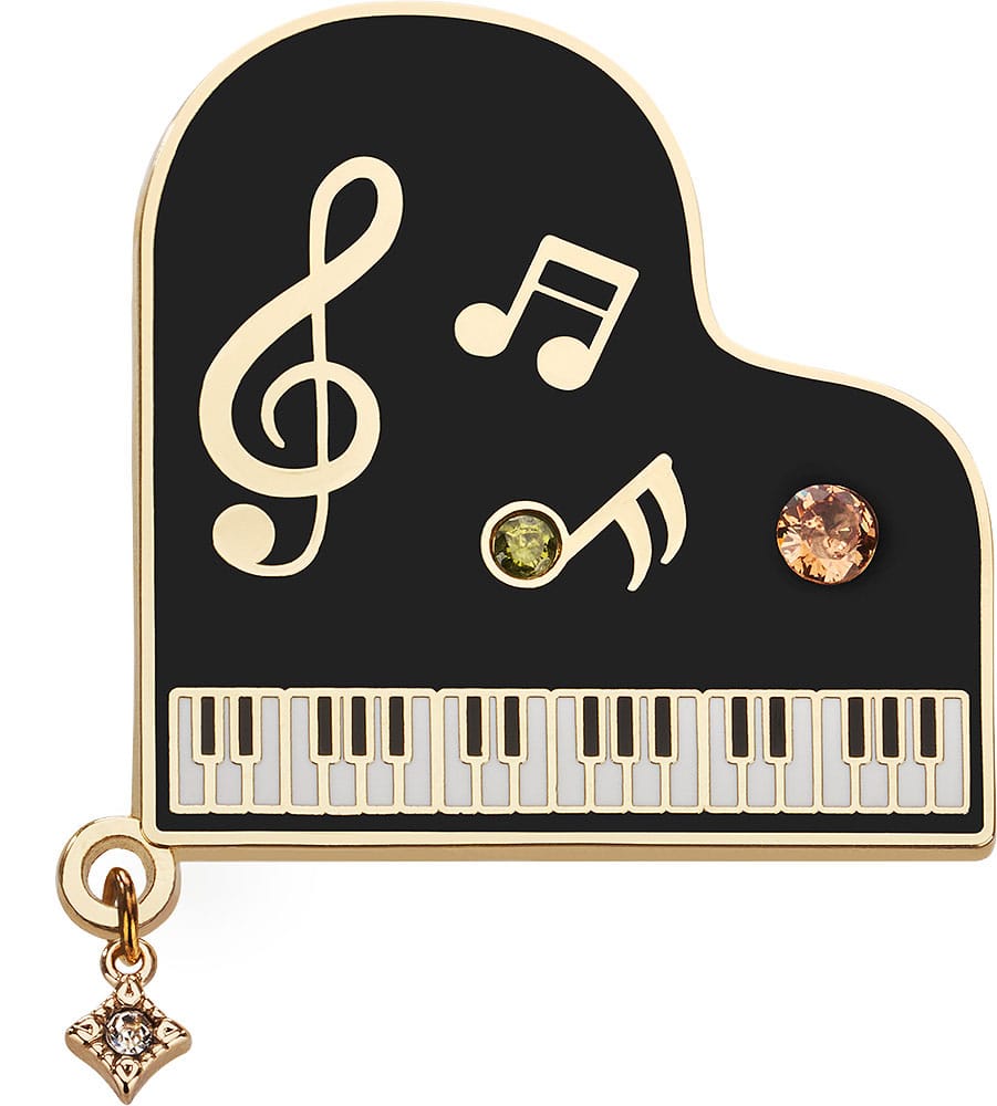 Your Lie in April Brooch Piano 7 cm