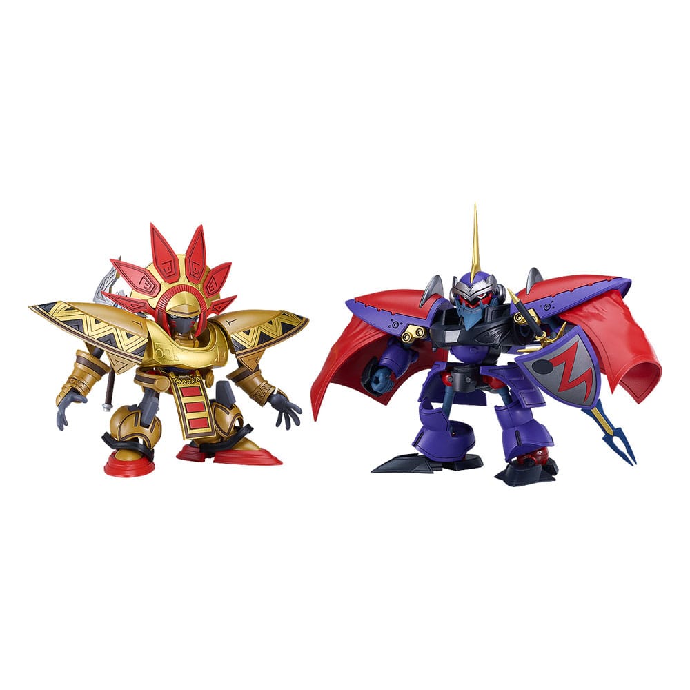 Hao Taikei Ryu Knight Moderoid Plastikmodellbausatz-Sammlungsserie: 4 Shinebaram &amp; Steru 10 cm