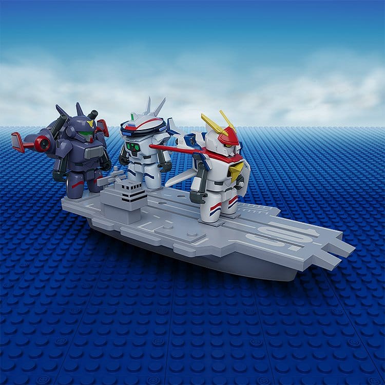Metal Armor Dragonar Brickroid Action Figure Dragonar-1 5 cm