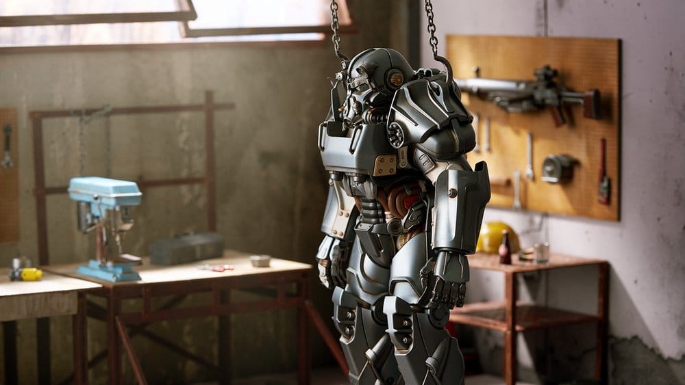 Fallout Plamatea Plastic Model Kit T-60 Power Armor 20 cm