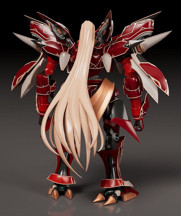 The Legend of Heroes: Trails of Cold Steel Moderoid Plastic Model Kit Testa-Rossa, the Vermillion Knight 18 cm