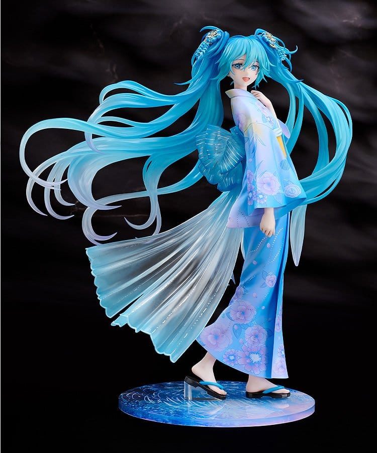 Character Vocal Series 01: Hatsune Miku PVC Figure 1/7 Music & Fire Works Ver. 23 cm