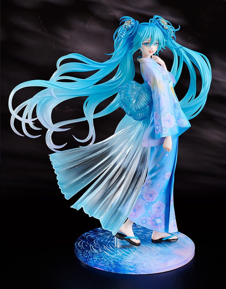 Character Vocal Series 01: Hatsune Miku PVC Figure 1/7 Music & Fire Works Ver. 23 cm