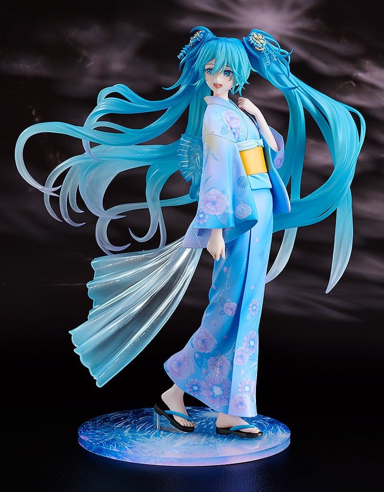 Character Vocal Series 01: Hatsune Miku PVC Figure 1/7 Music & Fire Works Ver. 23 cm