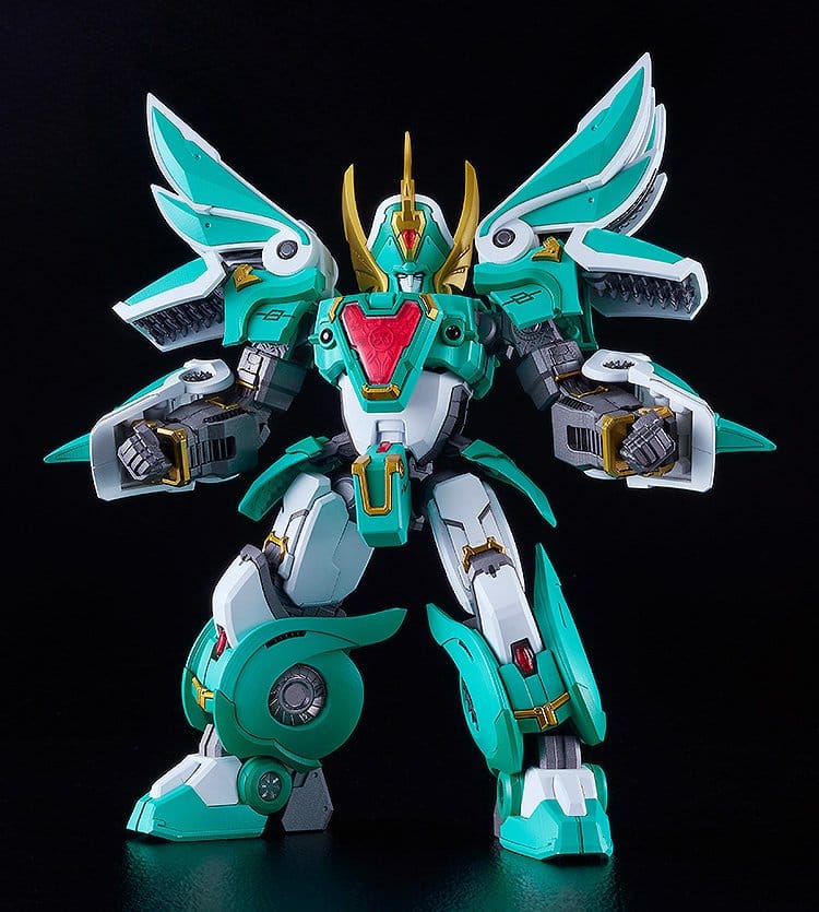 Mado King Granzort Moderoid King's Style Plastic Model Kit Winzert Gold Edition 18 cm