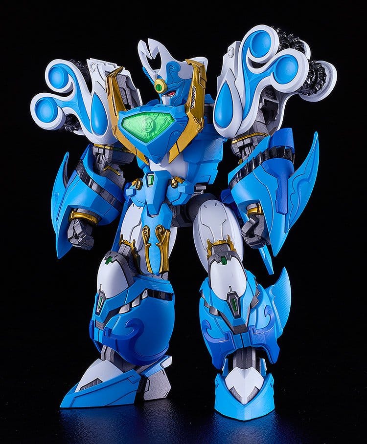 Mado King Granzort Moderoid Plastic Model Kit King's Style Aquabeat Gold Edition 18 cm