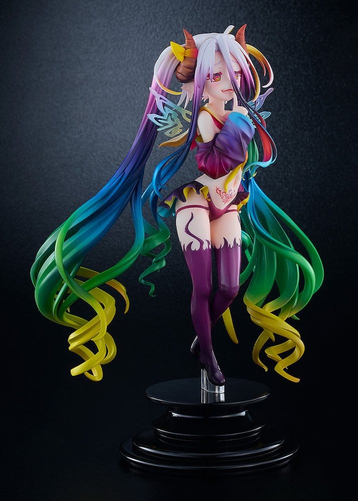 No Game No Life PVC Figure 1/7 Black Shiro 26 cm