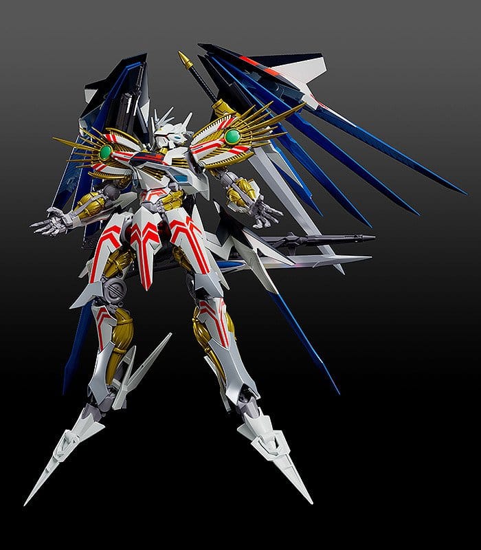 Cross Ange: Rondo of Angel and Dragon Moderoid Plastic Model Kit Villkiss Final Battle Variant 16 cm