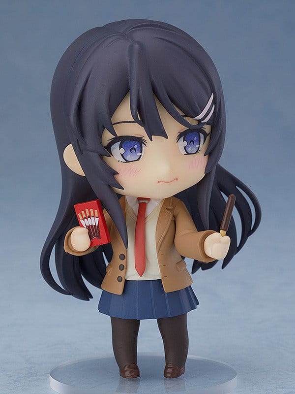 Rascal Does Not Dream of Bunny Girl Senpai Nendoroid Action Figure Mai Sakurajima 10 cm