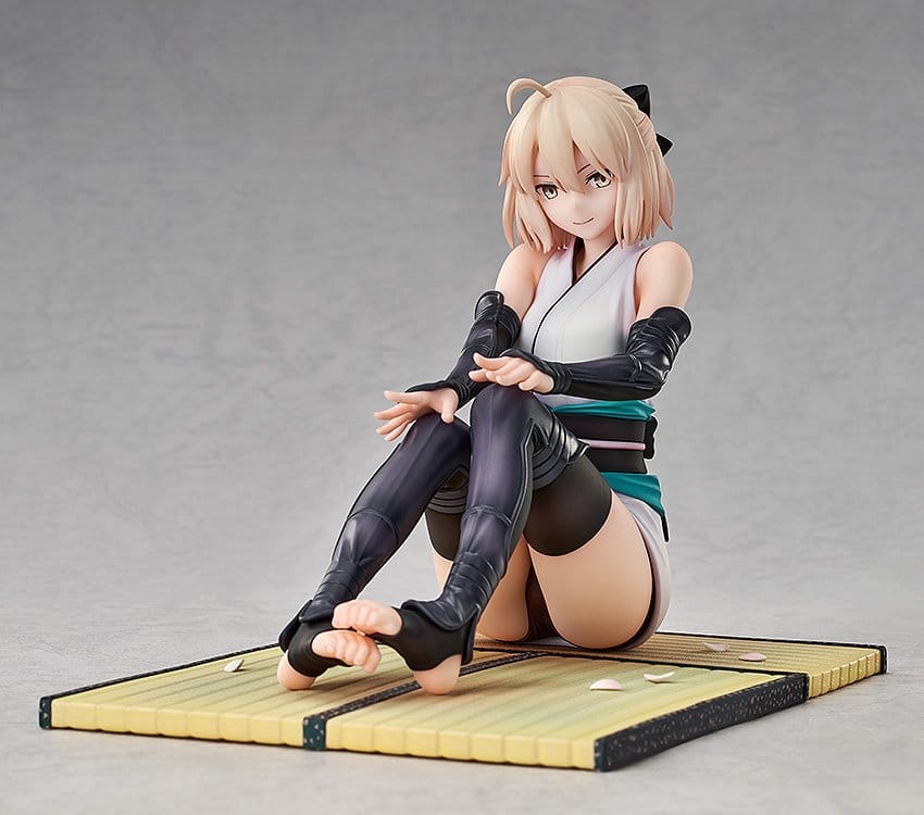 Fate/Grand Order PVC Statue 1/7 Saber Class Servant Okita Souji Final Ascension Ver. 14 cm