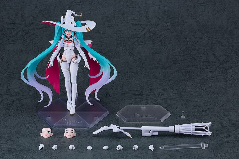 Hatsune Miku GT Project Figma Action Figure Racing Miku 2024 Ver. 16 cm