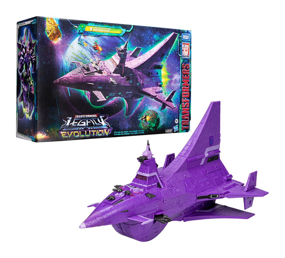 Transformers Generations Legacy Evolution Titan Class Action Figure Decepticon Nemesis 60 cm