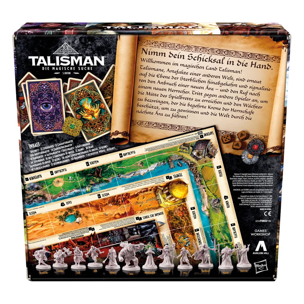 Talisman: The Magical Quest Game - 5th Edition Board Game *German Version*