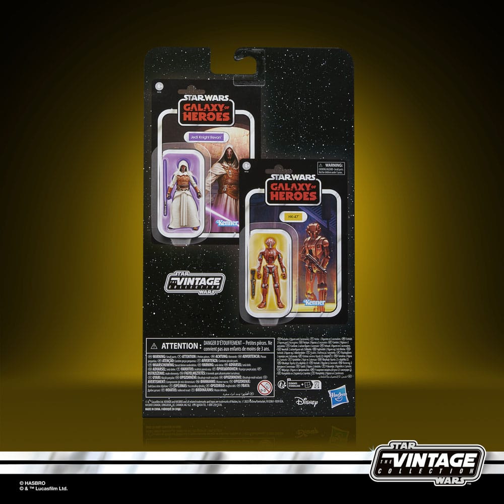 Star Wars: Galaxy of Heroes Vintage Collection Actionfiguren 2er-Pack Jedi-Ritter Revan &amp; HK-47 10 cm