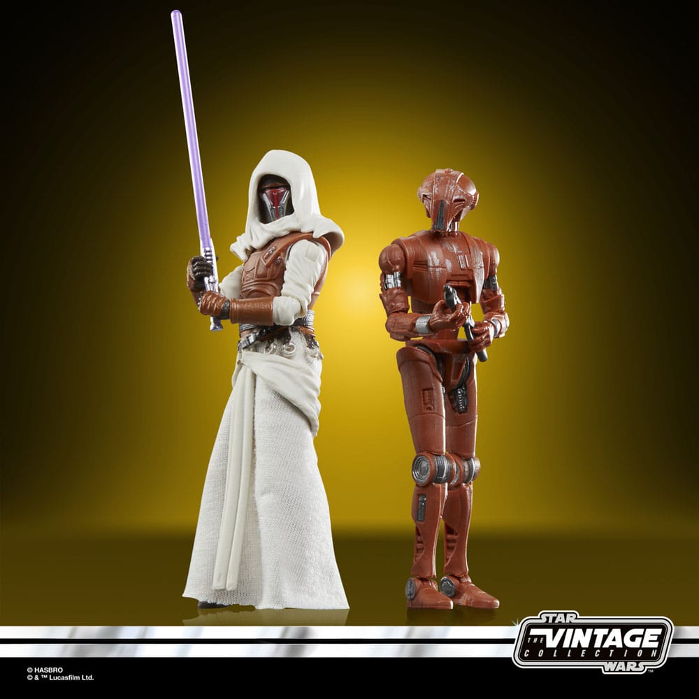 Star Wars: Galaxy of Heroes Vintage Collection Actionfiguren 2er-Pack Jedi-Ritter Revan &amp; HK-47 10 cm