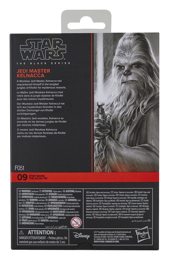 Star Wars: The Acolyte Black Series Action Figure Jedi Master Kelnacca 15 cm