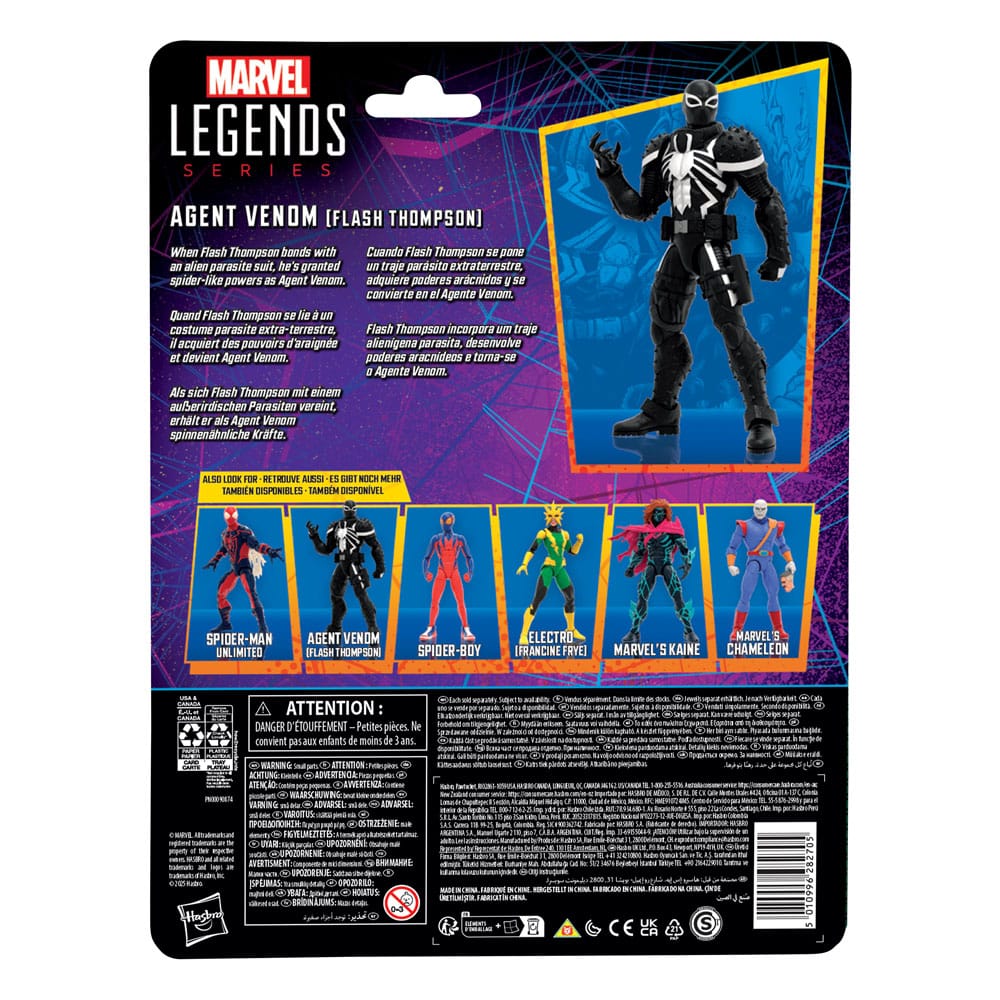 Spider-Man Marvel Legends Retro Action Figure Agent Venom (Flash Thompson) 15 cm