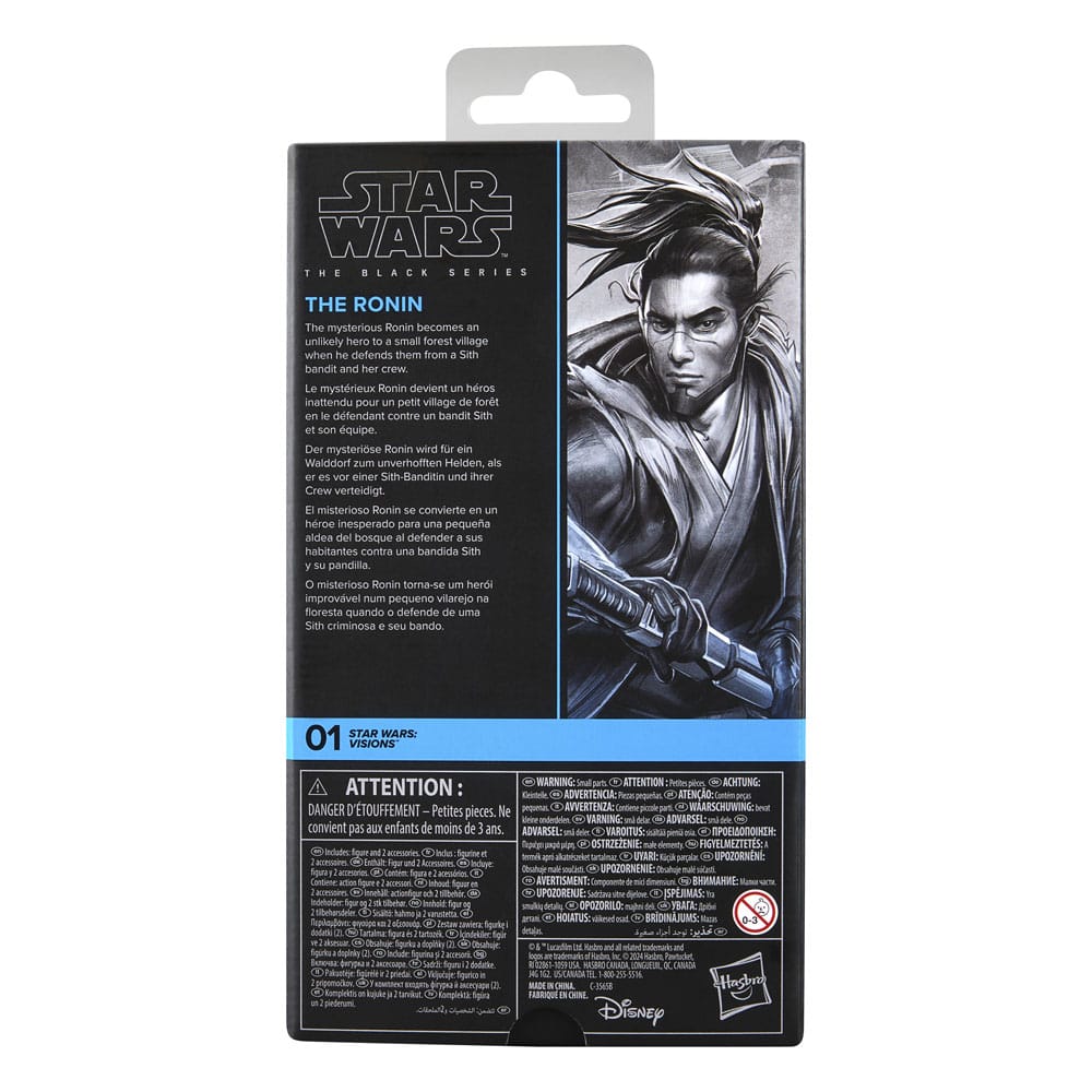 Star Wars: Visions The Ronin Black Series Action Figure 15 cm