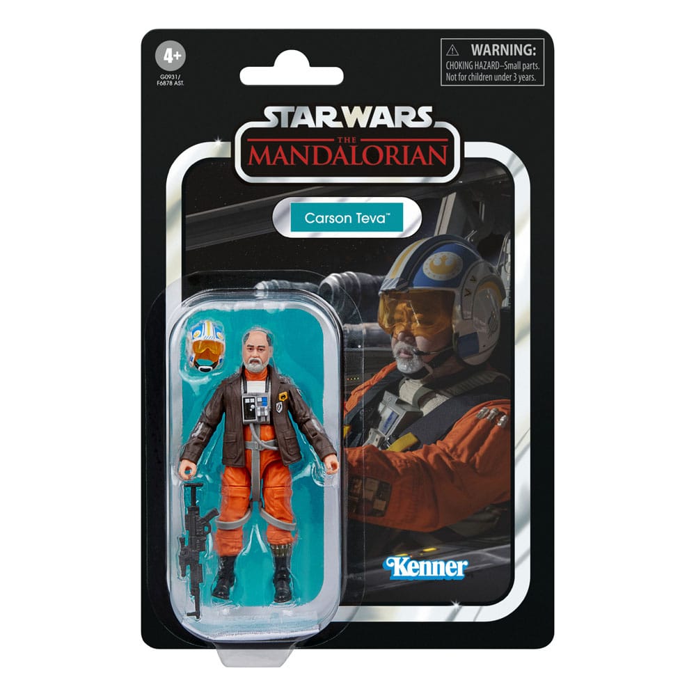 Star Wars: The Mandalorian Vintage Collection Action Figure Carson Teva 10 cm
