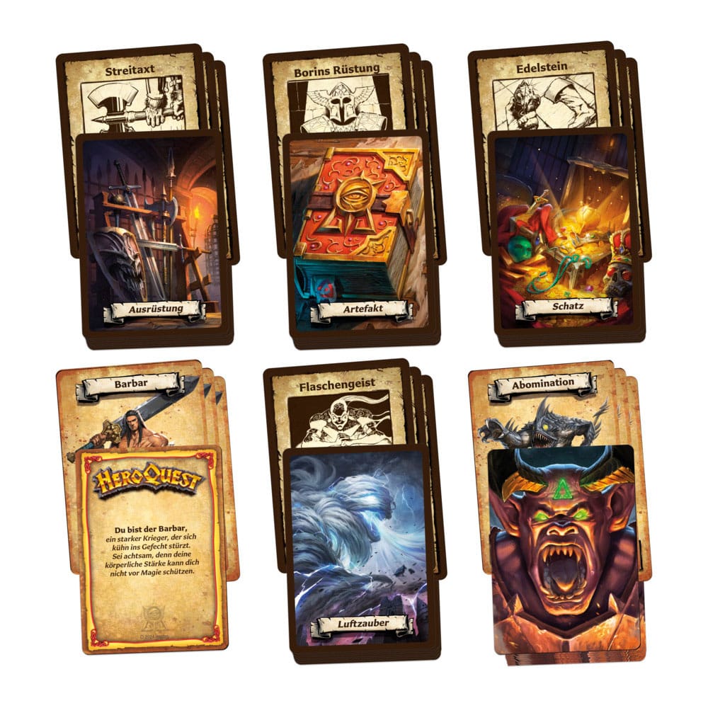 HeroQuest Board Game The Awakening *German Version*