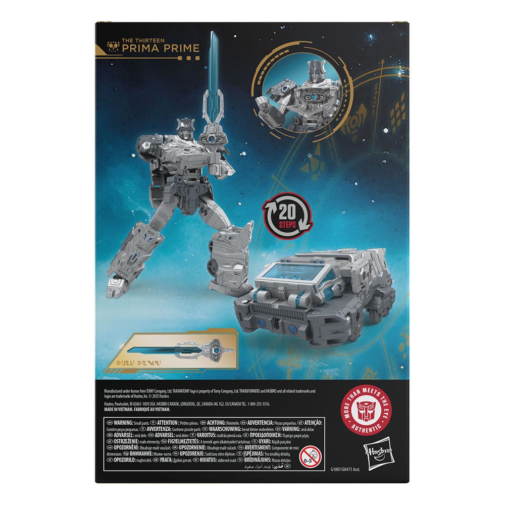 Transformers Age of the Primes Voyager Class Action Figure The Thirteen Prima Prime 18 cm