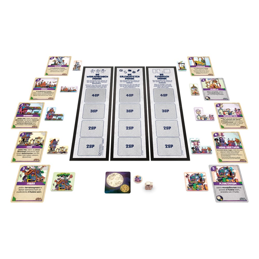 Living in Reterra Board Game Expansion Moonrise *German Version*