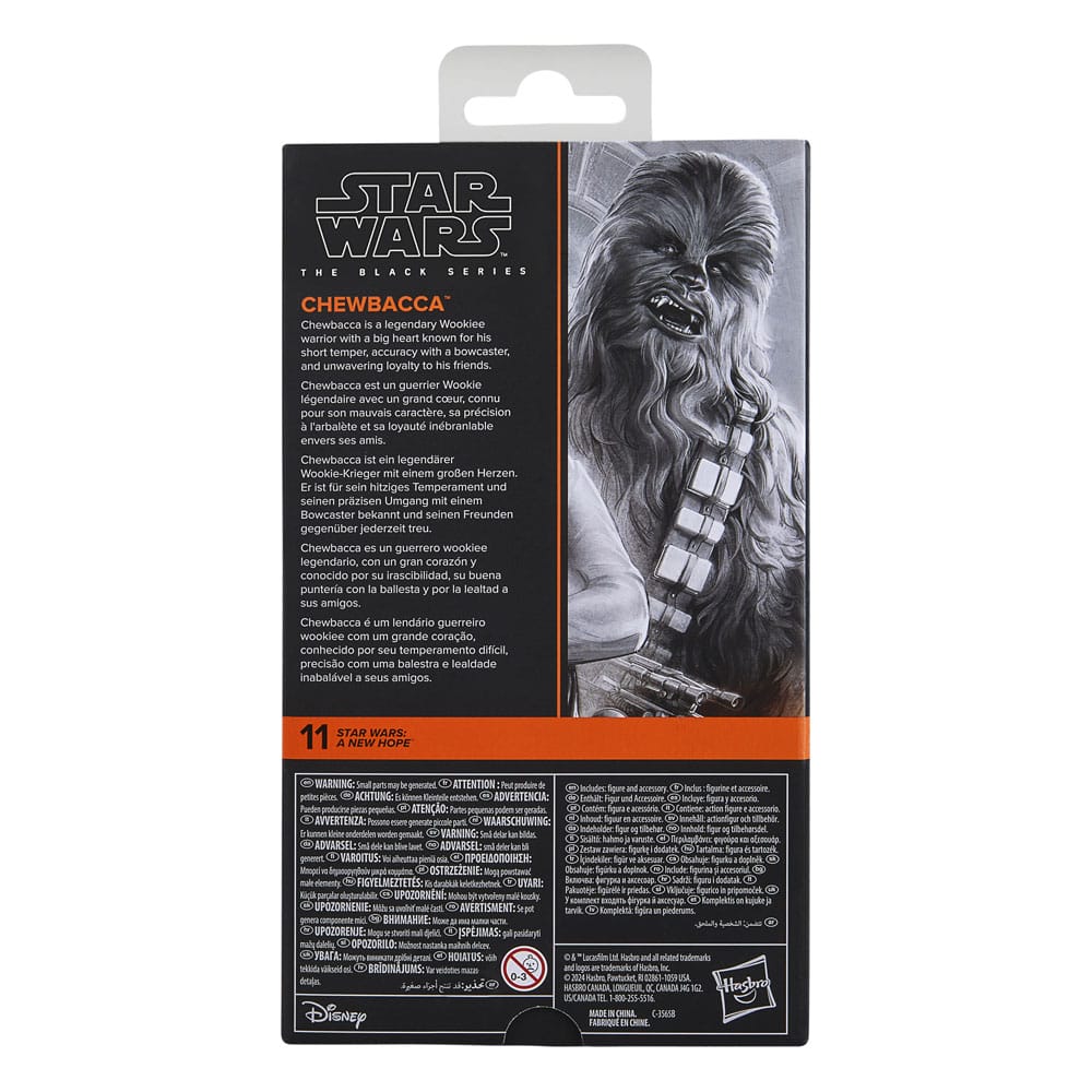 Star Wars Episode IV Black Series Action Figure Chewbacca 15 cm