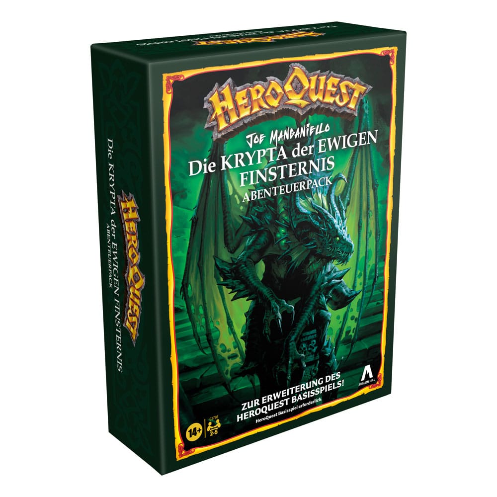 HeroQuest Board Game Expansion The Crypt of Eternal Darkness Quest Pack *German Version*