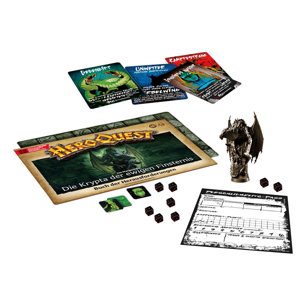HeroQuest Board Game Expansion The Crypt of Eternal Darkness Quest Pack *German Version*
