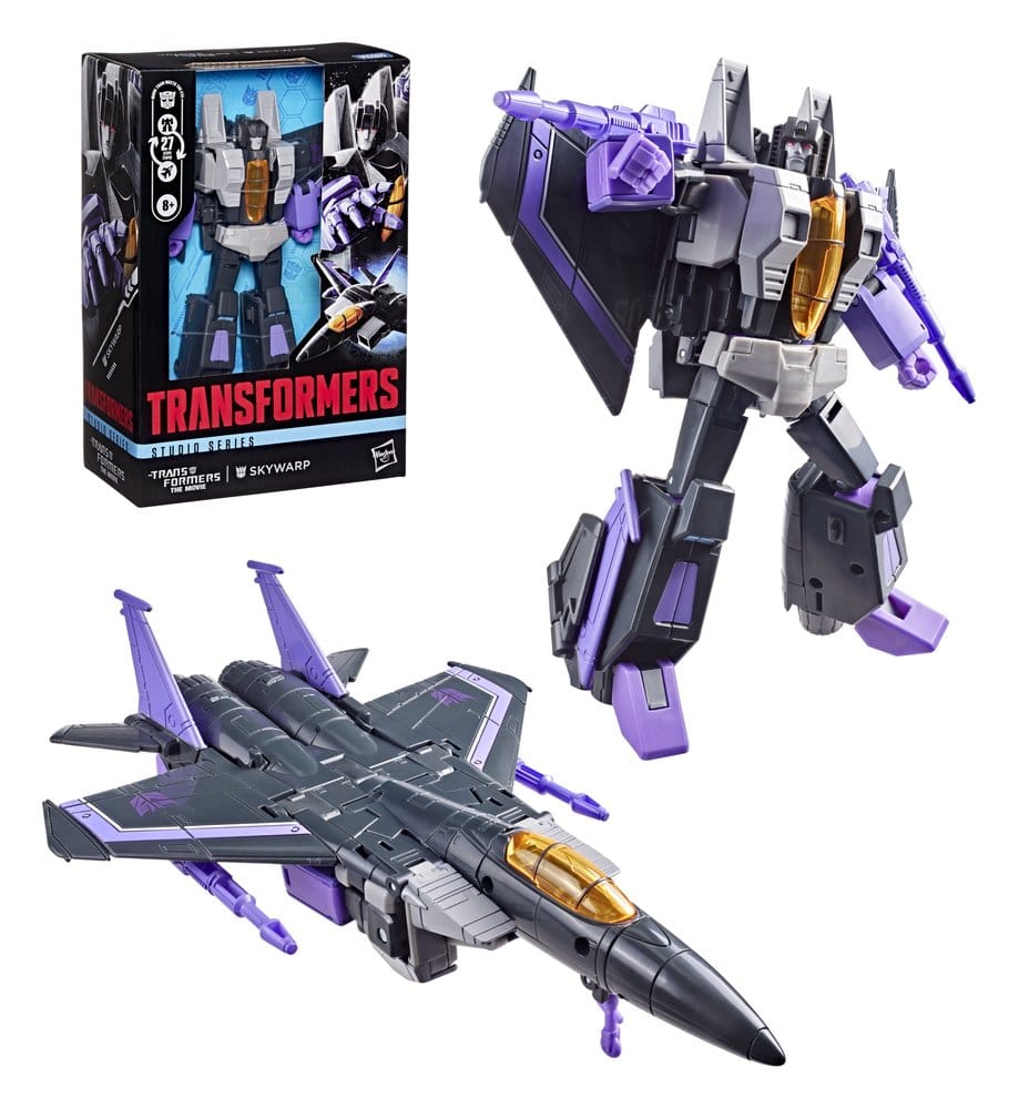 The Transformers: The Movie Studio Series Voyager Class Action Figure Skywarp 17 cm