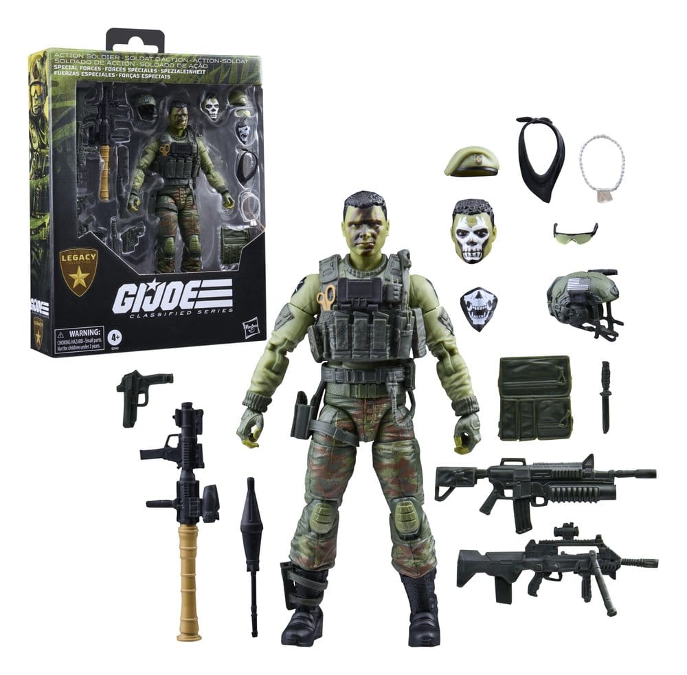 G.I. Joe Classified Series Legacy Collection Action Figure Action Soldier - Special Forces 15 cm