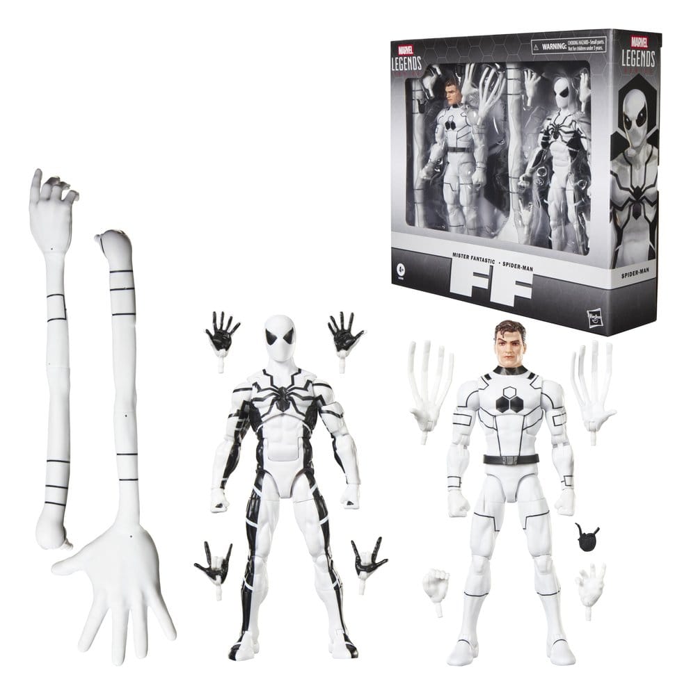 Future Foundation Marvel Legends Action Figure 2-Pack Mister Fantastic & Spider-Man 15 cm