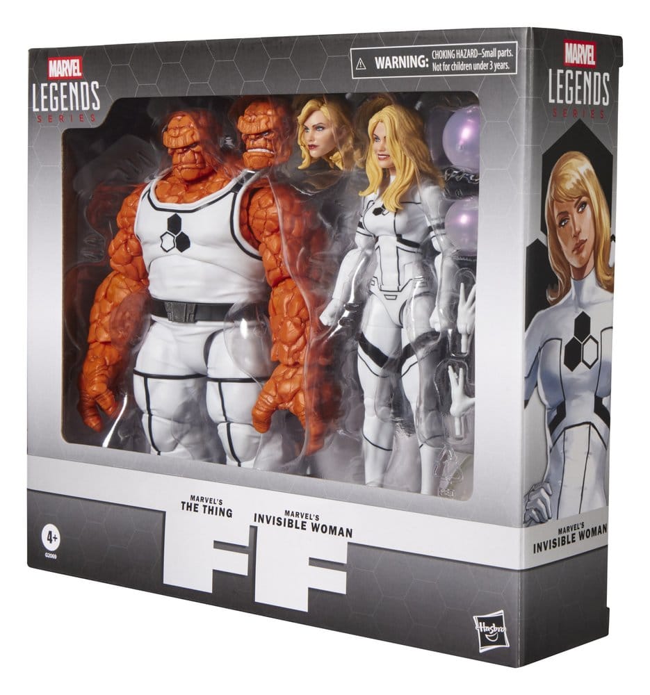 Future Foundation Marvel Legends Action Figure 2-Pack The Thing & Invisible Woman 15 cm