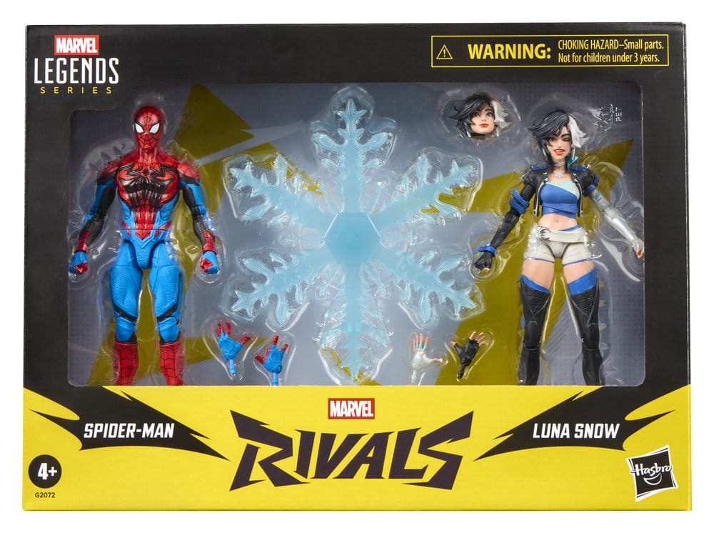 Marvel Rivals Marvel Legends Action Figure 2-Pack Spider-Man & Luna Snow 15 cm