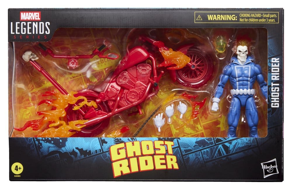 Ghost Rider Marvel Legends Action Figure Johnny Blaze with Motorcycle 15 cm