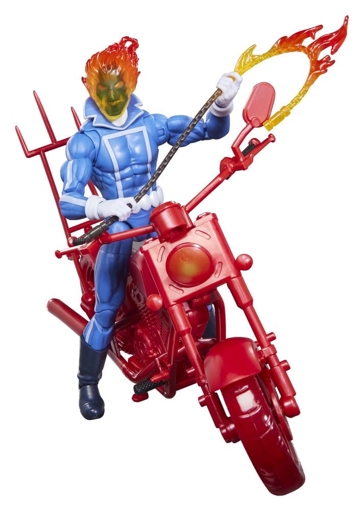 Ghost Rider Marvel Legends Action Figure Johnny Blaze with Motorcycle 15 cm