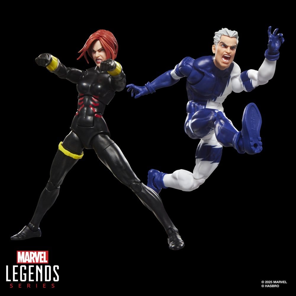 Avengers Marvel Legends Action Figure 2-Pack Black Widow & Quicksilver 15 cm