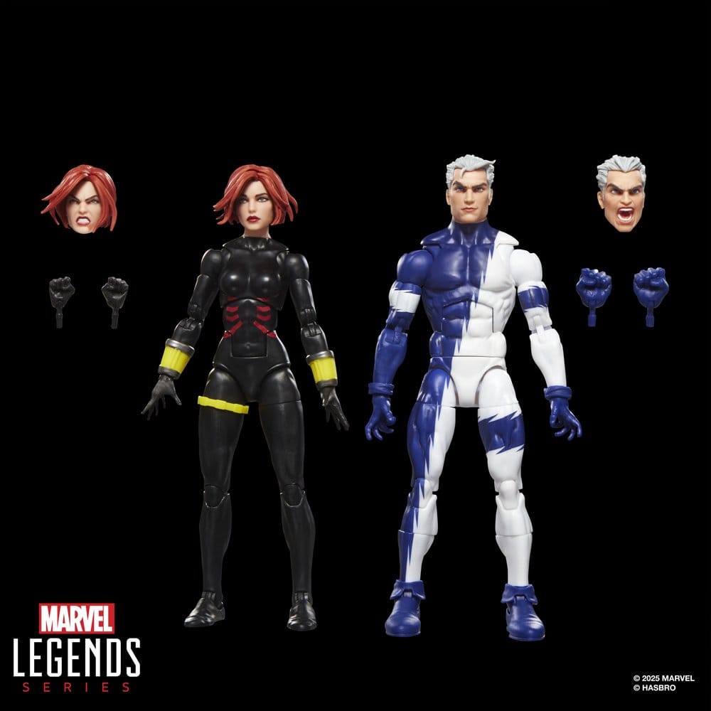 Avengers Marvel Legends Action Figure 2-Pack Black Widow & Quicksilver 15 cm