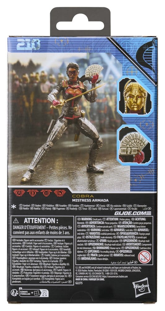 G.I. Joe Classified Series Action Figure #210 Mistress Armada 15 cm