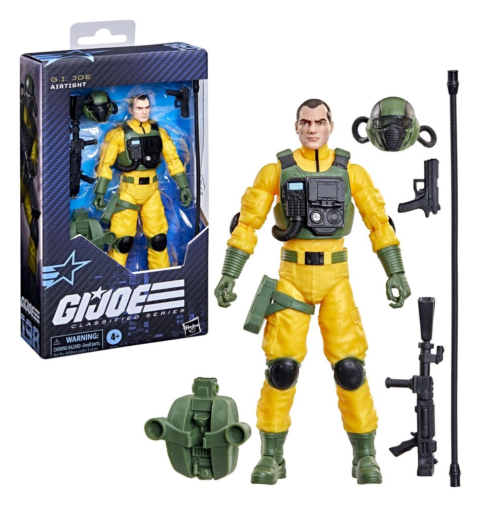 G.I. Joe Classified Series Action Figure #198 Airtight 15 cm