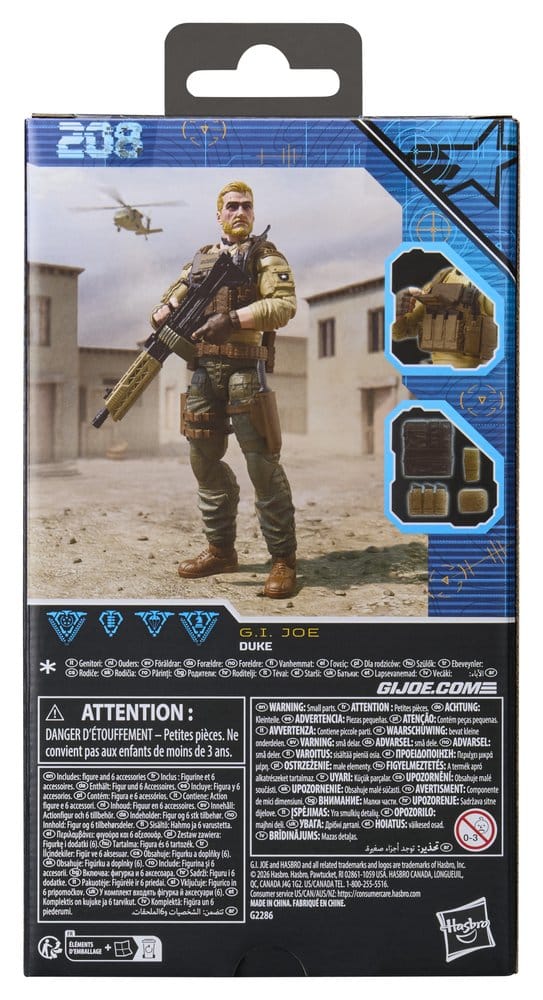 G.I. Joe Classified Series Action Figure #208 Duke 15 cm