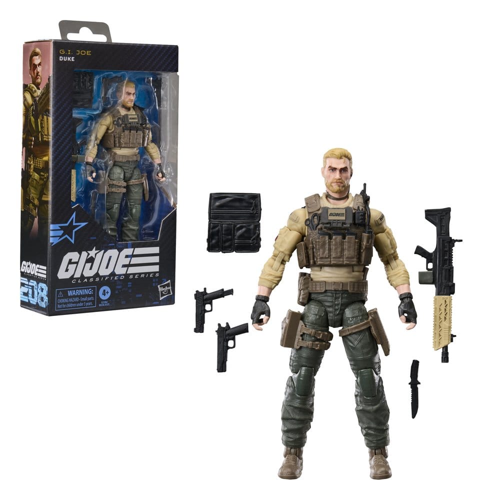 G.I. Joe Classified Series Action Figure #208 Duke 15 cm