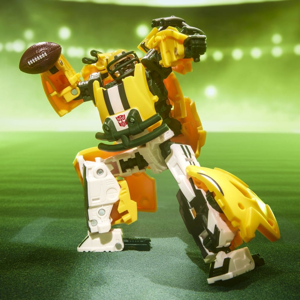 Transformers x NFL Action Figure Green Bay Packers: Tundra Prime 14 cm