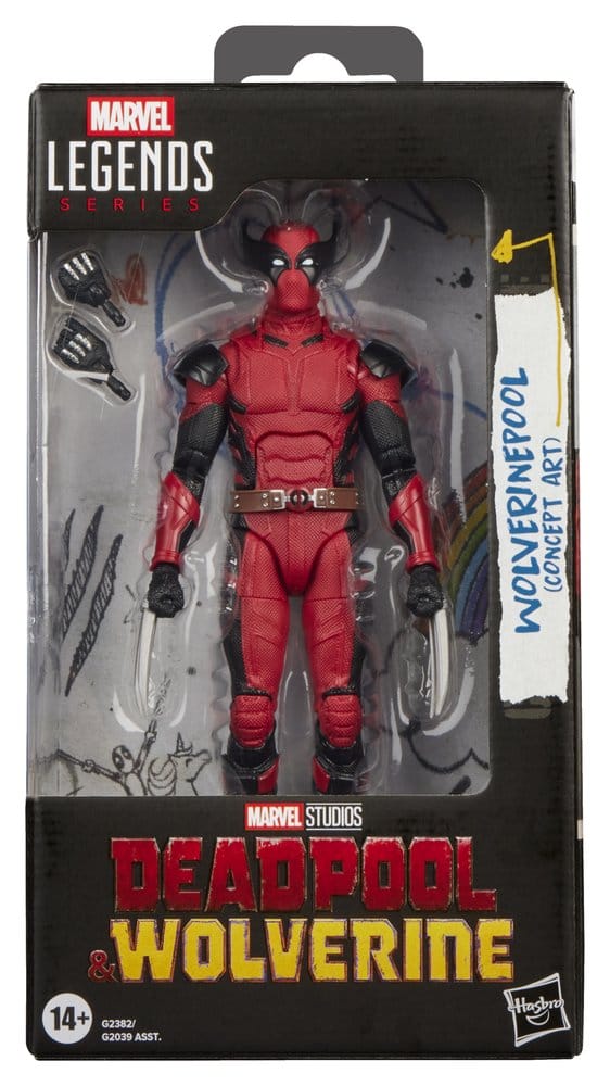 Deadpool & Wolverine Marvel Legends Action Figure Wolverinepool (Concept Art) 15 cm