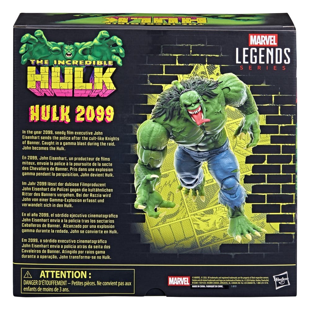 The Incredible Hulk Marvel Legends Action Figure Hulk 2099 15 cm