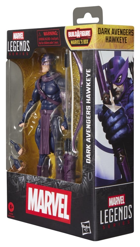 Marvel Legends Action Figure Dark Avengers Hawkeye (BAF: Marvel's Box) 15 cm