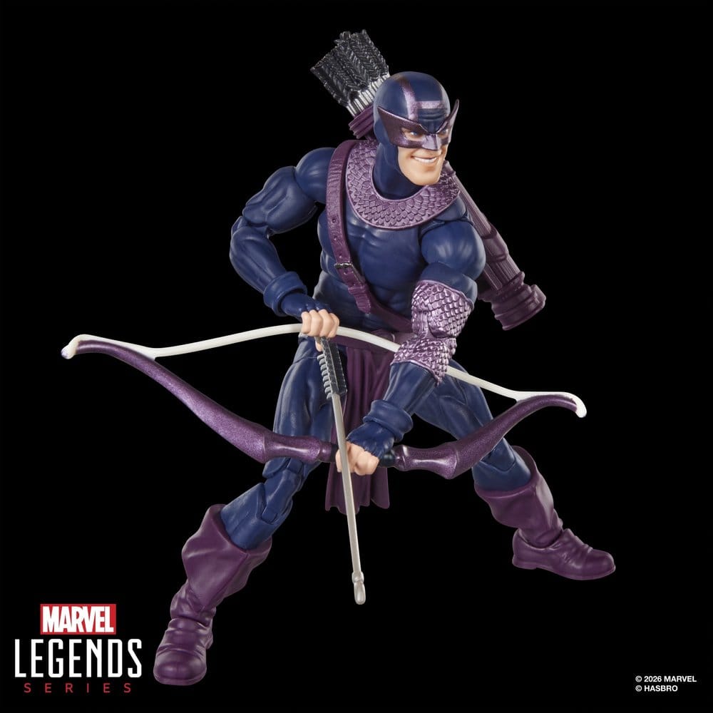 Marvel Legends Action Figure Dark Avengers Hawkeye (BAF: Marvel's Box) 15 cm